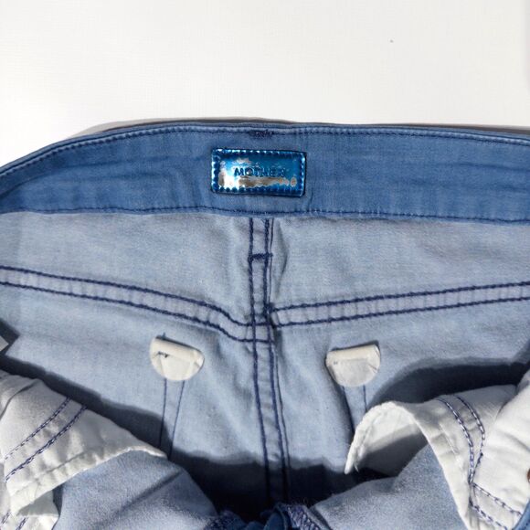 Mother Jeans The Looker Crop Blue Floral Print Made in USA Women Size 29 (J3) - Picture 5 of 11